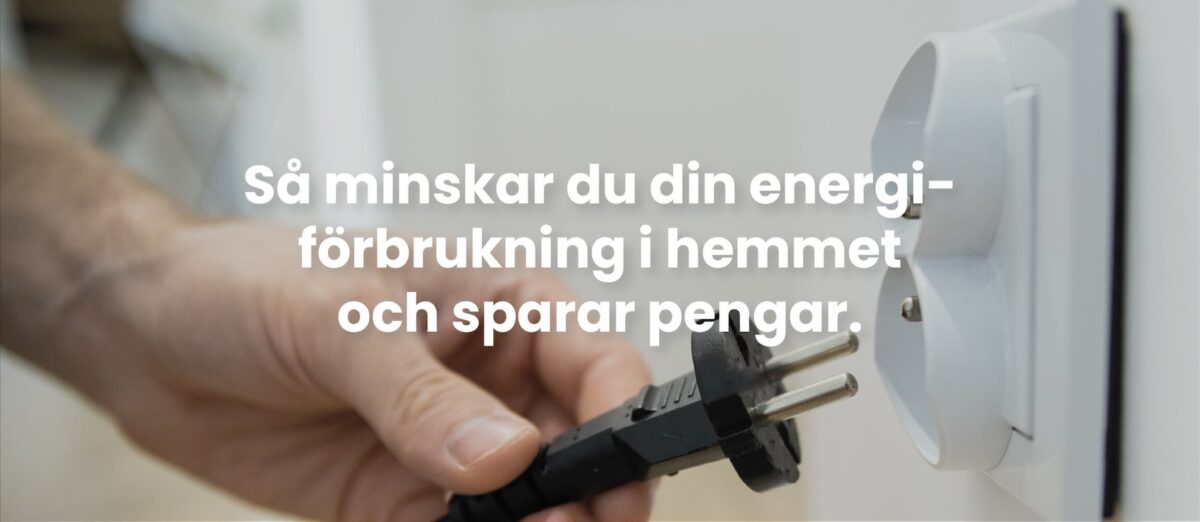 Artikel - Så inskar du din energiförbrukning